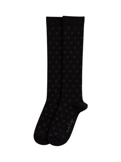 Meias de Compressão Piquet Preto